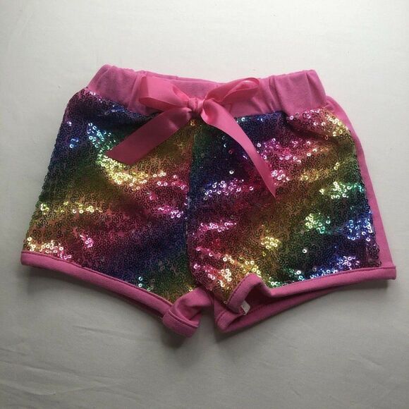 32.Rainbow  2 Piece Casual Short Set For 12 to‎ 18 months Baby Girl/ Outfit - Picture 12 of 12